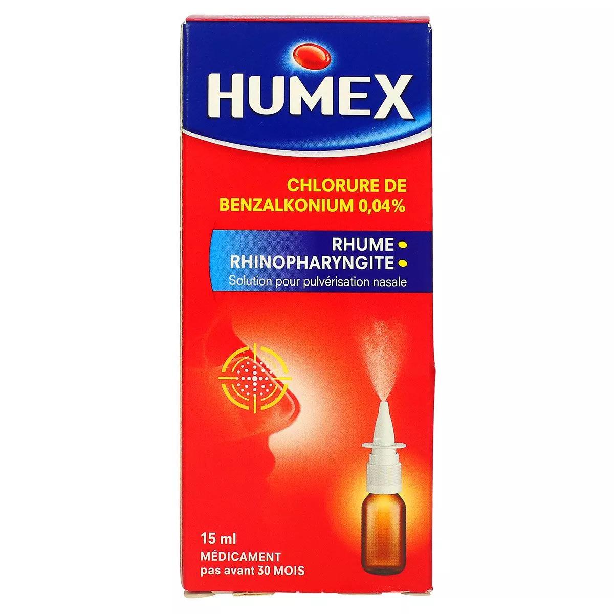 Humex Rhinopharyngite Benzalkonium