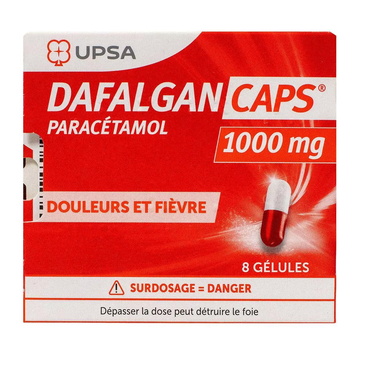 DafalganCaps Paracétamol 1000 mg