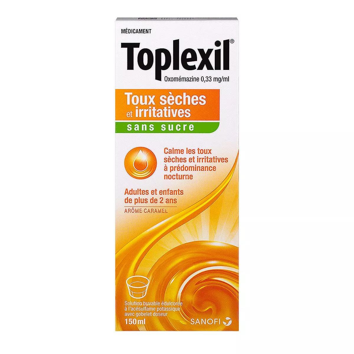 Toplexil Toux Sèches et Irritatives Sirop