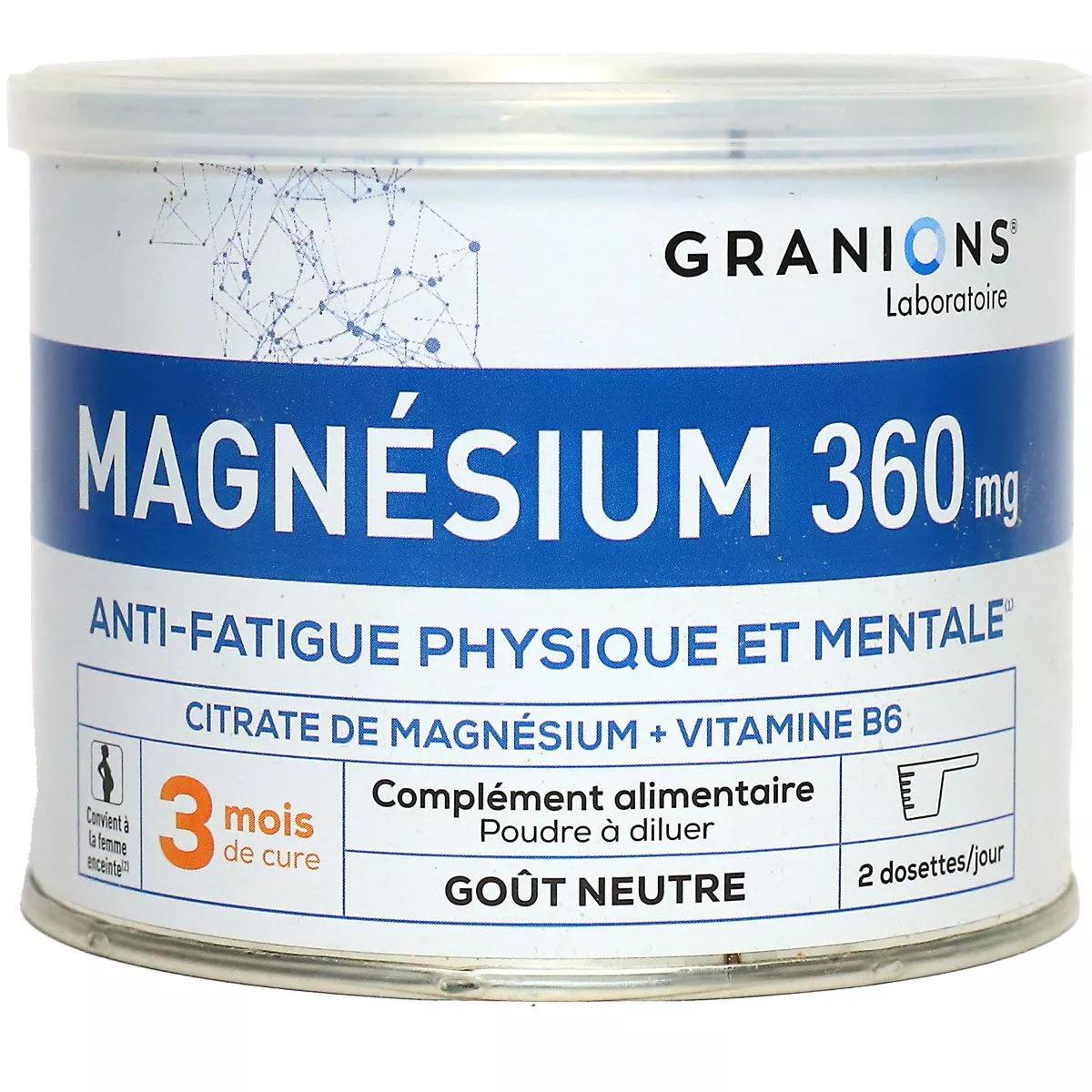 Granions Magnésium 360 mg