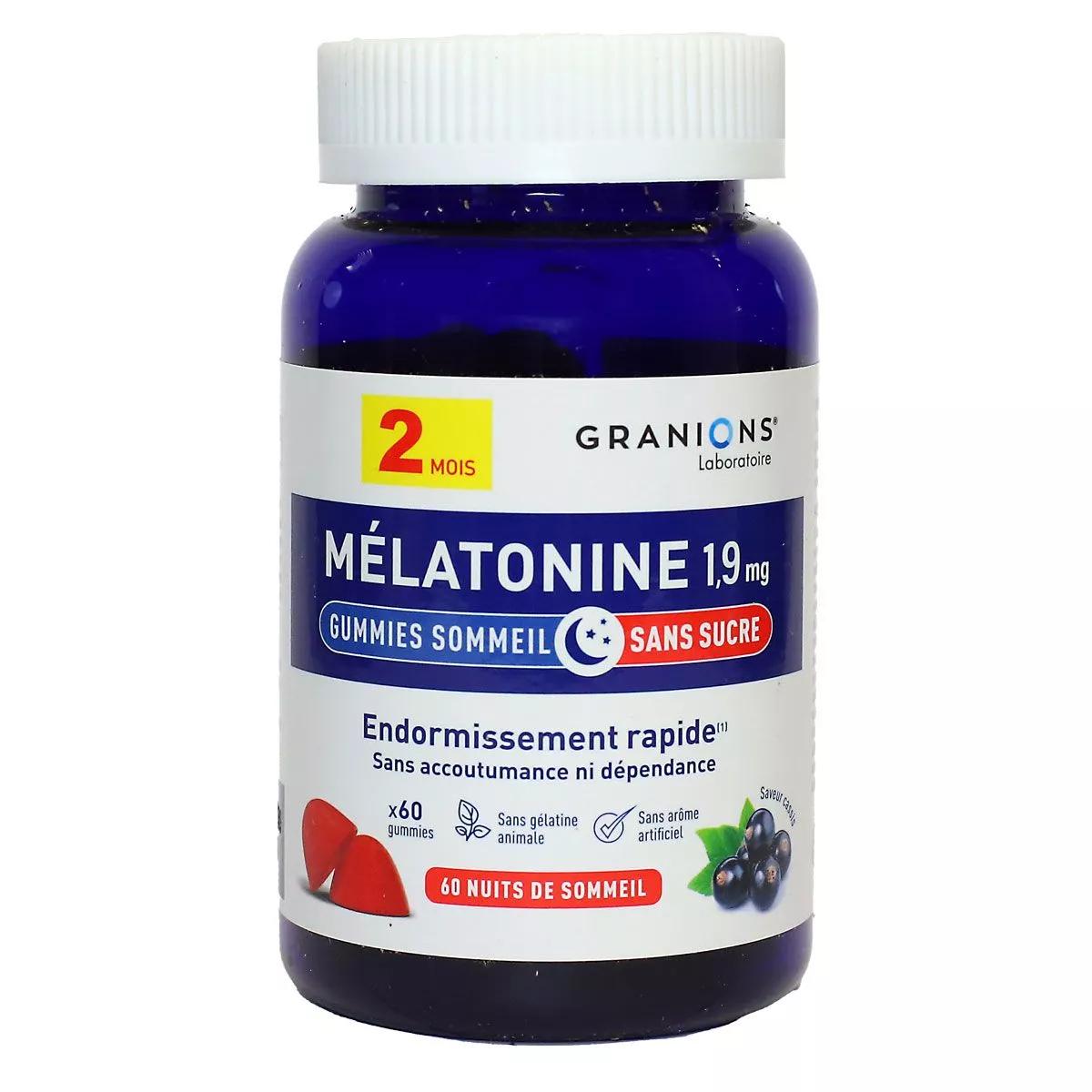 Granions Mélatonine 1.9 mg
