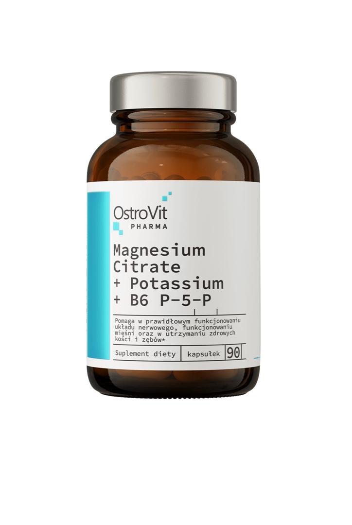 OstroVit Pharma Magnesium Citrate + Potassium + B6 P-5-P